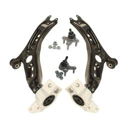 Audi VW Suspension Control Arm Kit - Front (Driver and Passenger Side) 1K0407366C - Lemfoerder 3089319KIT